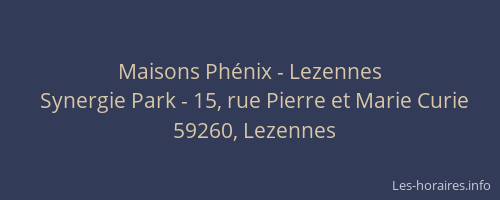 Maisons Phénix - Lezennes