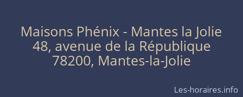 Maisons Phénix - Mantes la Jolie