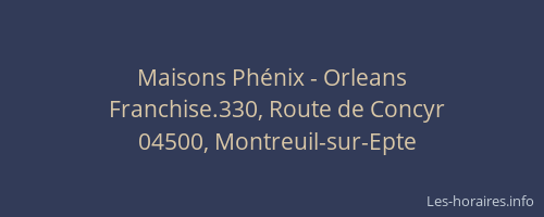 Maisons Phénix - Orleans
