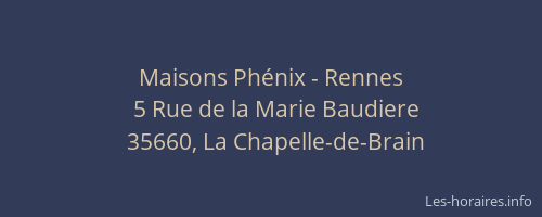 Maisons Phénix - Rennes