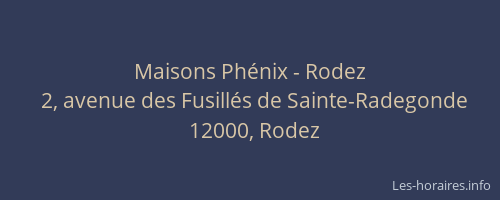 Maisons Phénix - Rodez