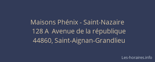 Maisons Phénix - Saint-Nazaire