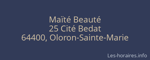 Maïté Beauté