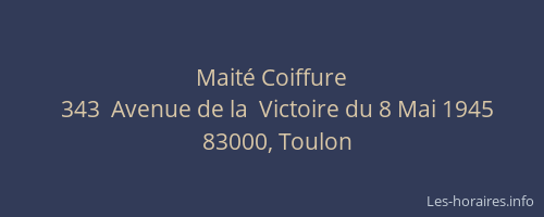 Maité Coiffure