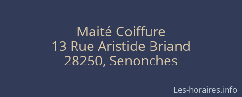 Maité Coiffure