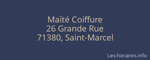 Maïté Coiffure
