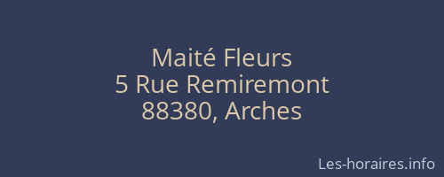 Maité Fleurs