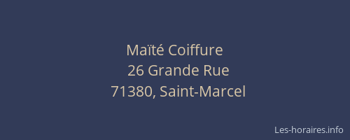 Maïté Coiffure