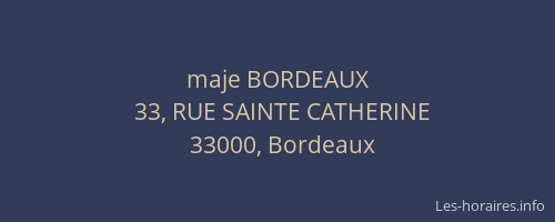 maje BORDEAUX