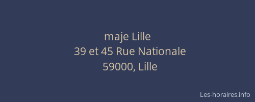 maje Lille