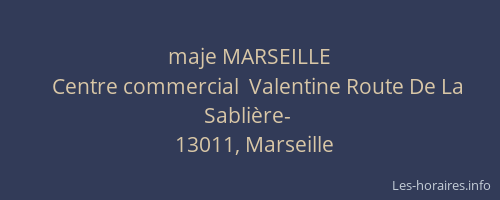 maje MARSEILLE