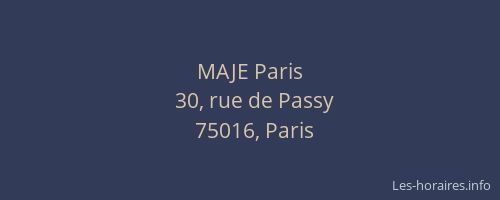 MAJE Paris