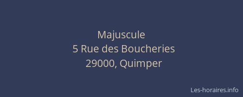 Majuscule