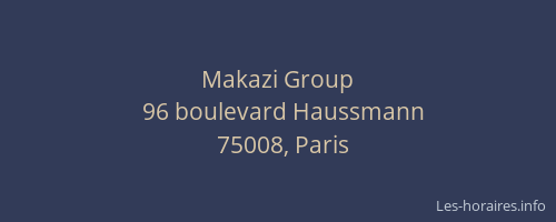 Makazi Group