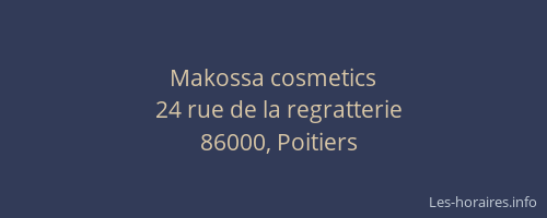 Makossa cosmetics