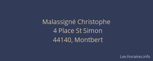 Malassigné Christophe