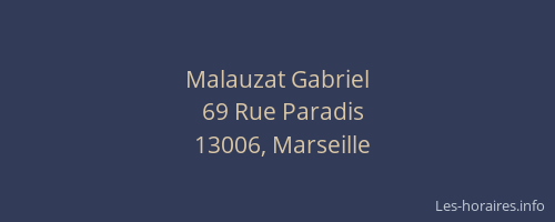 Malauzat Gabriel