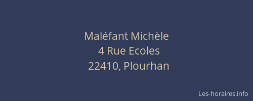Maléfant Michèle
