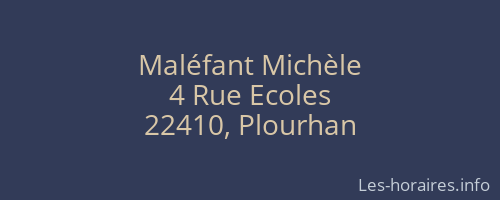 Maléfant Michèle