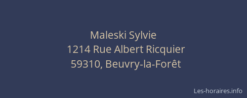 Maleski Sylvie