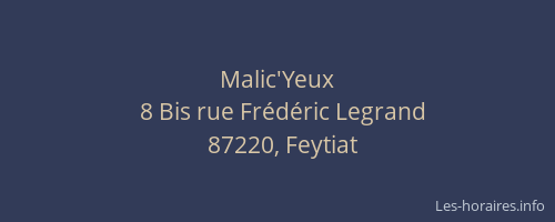 Malic'Yeux