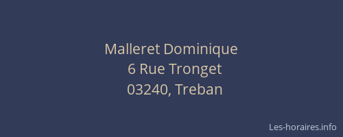 Malleret Dominique