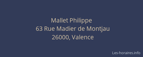 Mallet Philippe