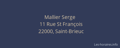 Mallier Serge
