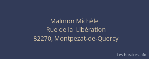 Malmon Michèle
