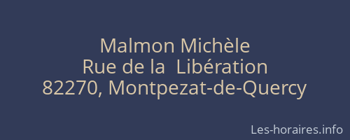 Malmon Michèle