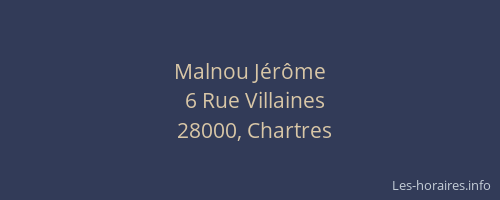 Malnou Jérôme