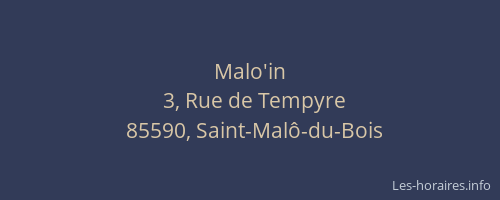 Malo'in