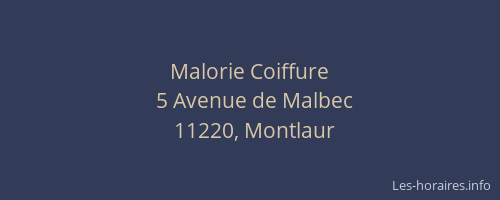 Malorie Coiffure