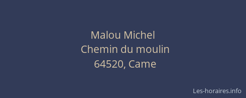 Malou Michel