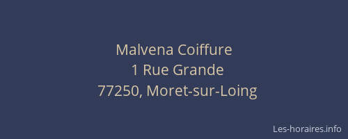 Malvena Coiffure