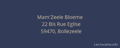 Mam'Zeele Bloeme