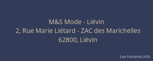 M&S Mode - Liévin