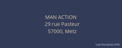 MAN ACTION