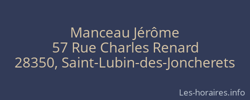 Manceau Jérôme