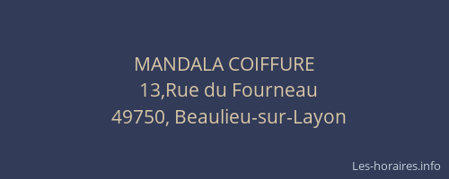 MANDALA COIFFURE