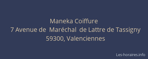 Maneka Coiffure