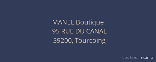 MANEL Boutique