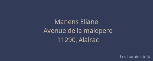 Manens Eliane
