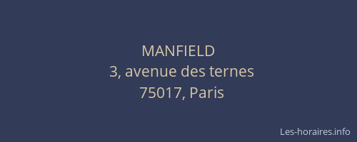 MANFIELD