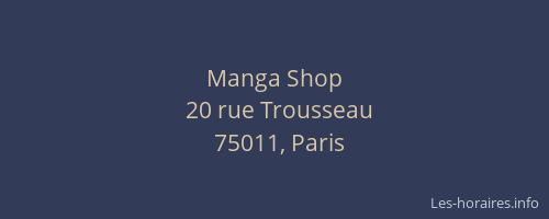 Manga Shop