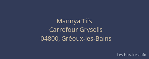 Mannya'Tifs