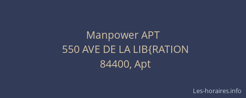 Manpower APT