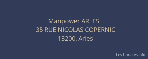 Manpower ARLES