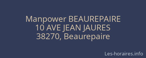 Manpower BEAUREPAIRE