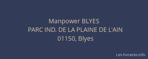 Manpower BLYES